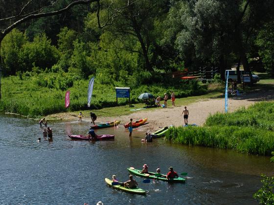 Spływy kajakowe Wkrą — galeria Kajaki Pod Lasem, zdjęcie 17