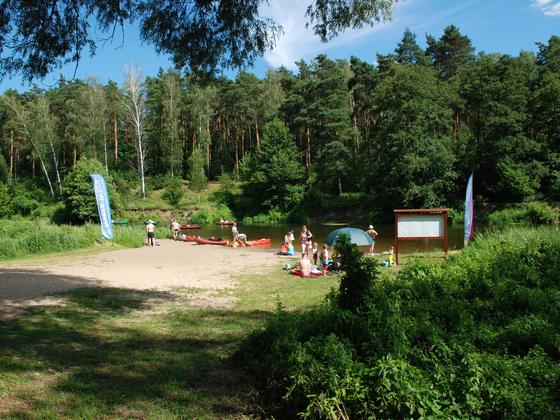 Spływy kajakowe Wkrą — galeria Kajaki Pod Lasem, zdjęcie 21