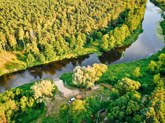 Spływy kajakowe Wkrą — galeria Kajaki Pod Lasem, zdjęcie 46