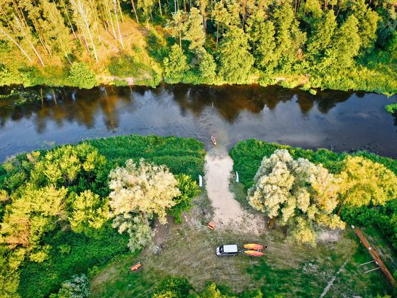 Spływy kajakowe Wkrą — galeria Kajaki Pod Lasem, zdjęcie 47